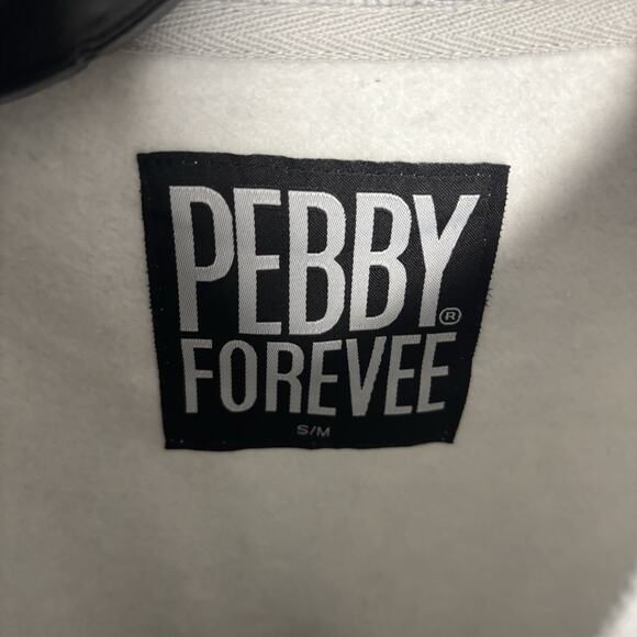 Home Alone Little Nero’s Pizza Women’s Small Medium Oversized Sweatshirt Gray - Picture 3 of 7